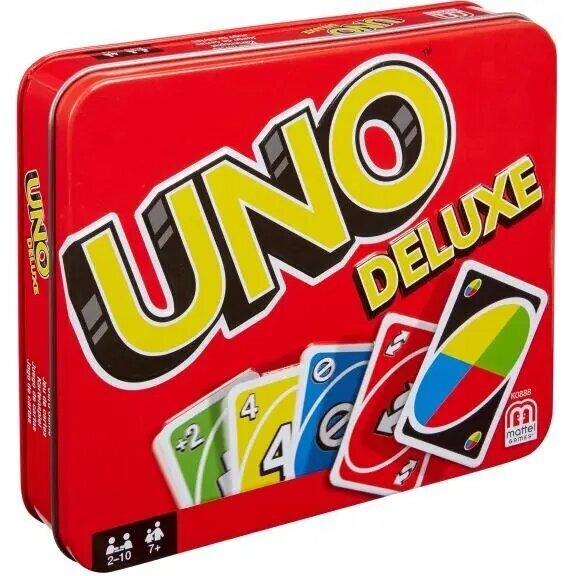 UNO Deluxe -korttipeli hinta ja tiedot | Lautapelit ja älypelit | hobbyhall.fi