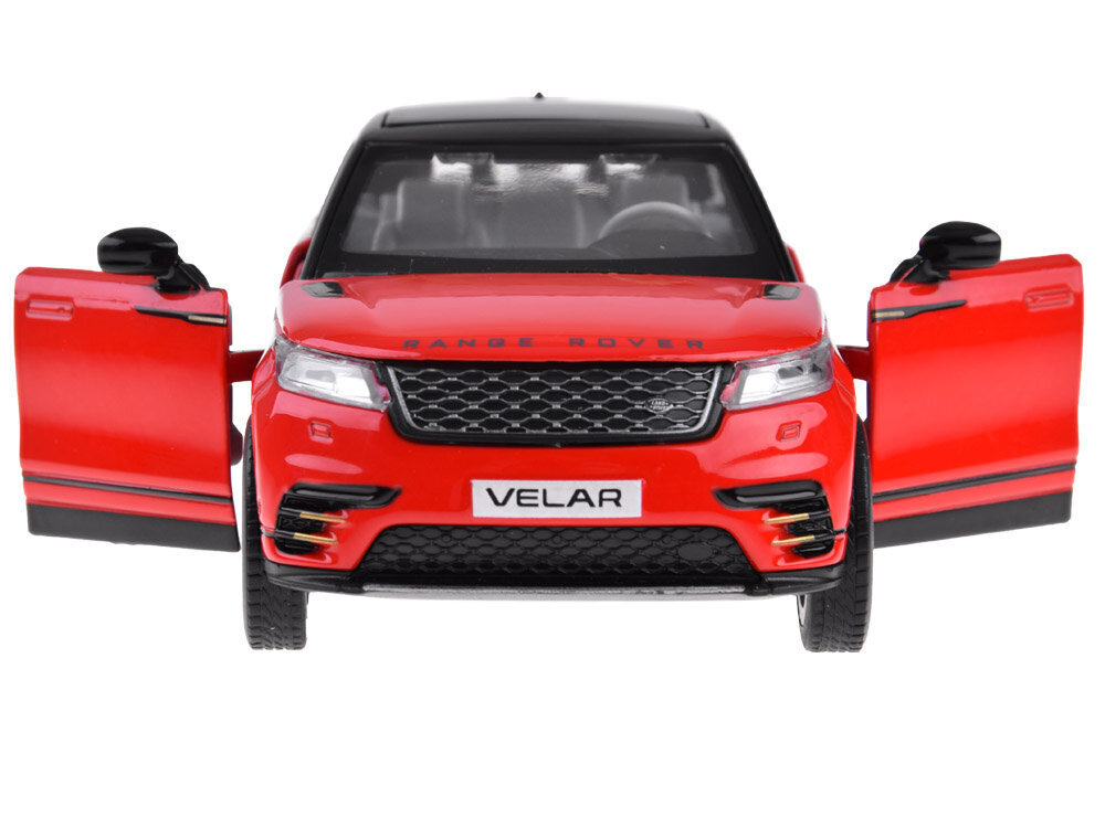 metallinen automalli - range rover velar, punainen hinta ja tiedot | Poikien lelut | hobbyhall.fi