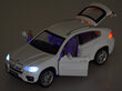 metalliauto - bmw x6, valkoinen hinta ja tiedot | Poikien lelut | hobbyhall.fi