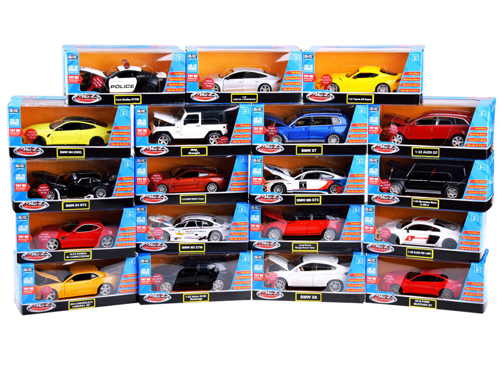 Metallinen poliisiauto - Ford Shelby GT350 , musta hinta ja tiedot | Poikien lelut | hobbyhall.fi