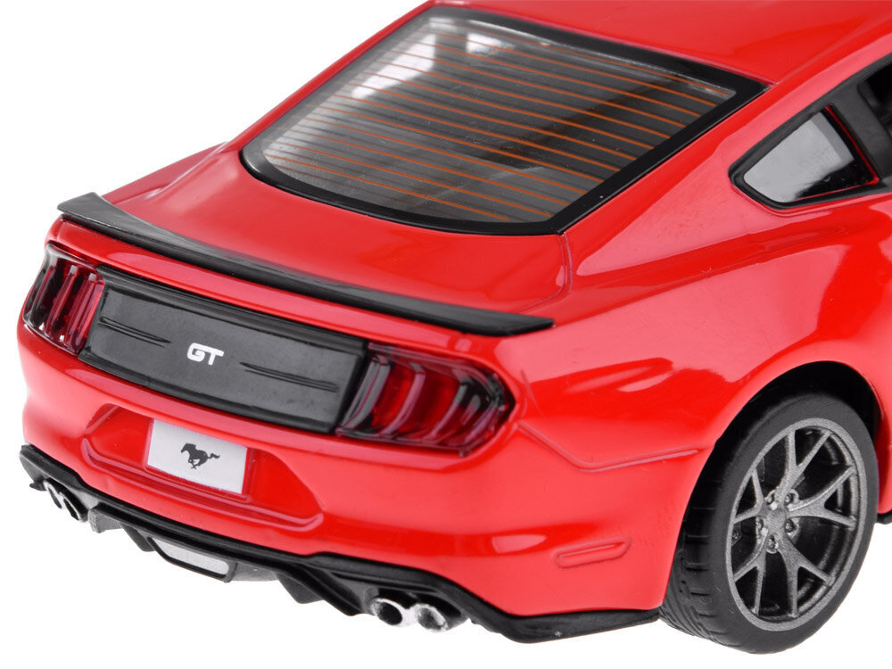 Metallinen automalli - Ford Mustang GT, punainen hinta ja tiedot | Poikien lelut | hobbyhall.fi