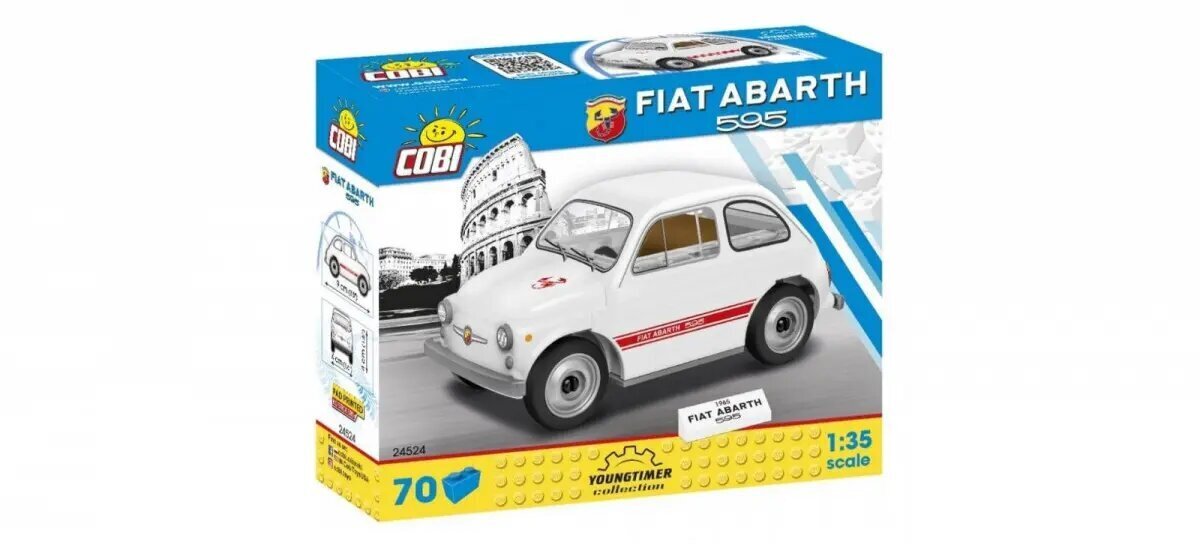 Autot 1965 Fiat Abarth 595 hinta ja tiedot | LEGOT ja rakennuslelut | hobbyhall.fi