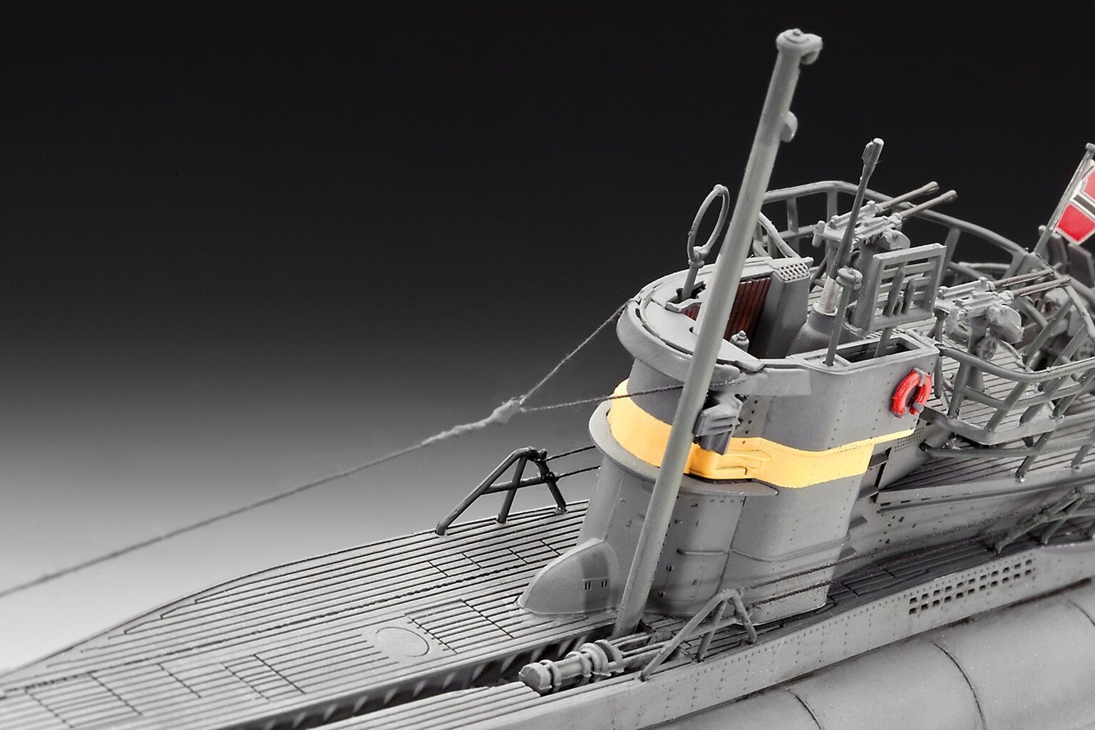 Revell-pienoismalli saksalainen sukellusvene tyyppi VII / 41 1:144 hinta ja tiedot | LEGOT ja rakennuslelut | hobbyhall.fi