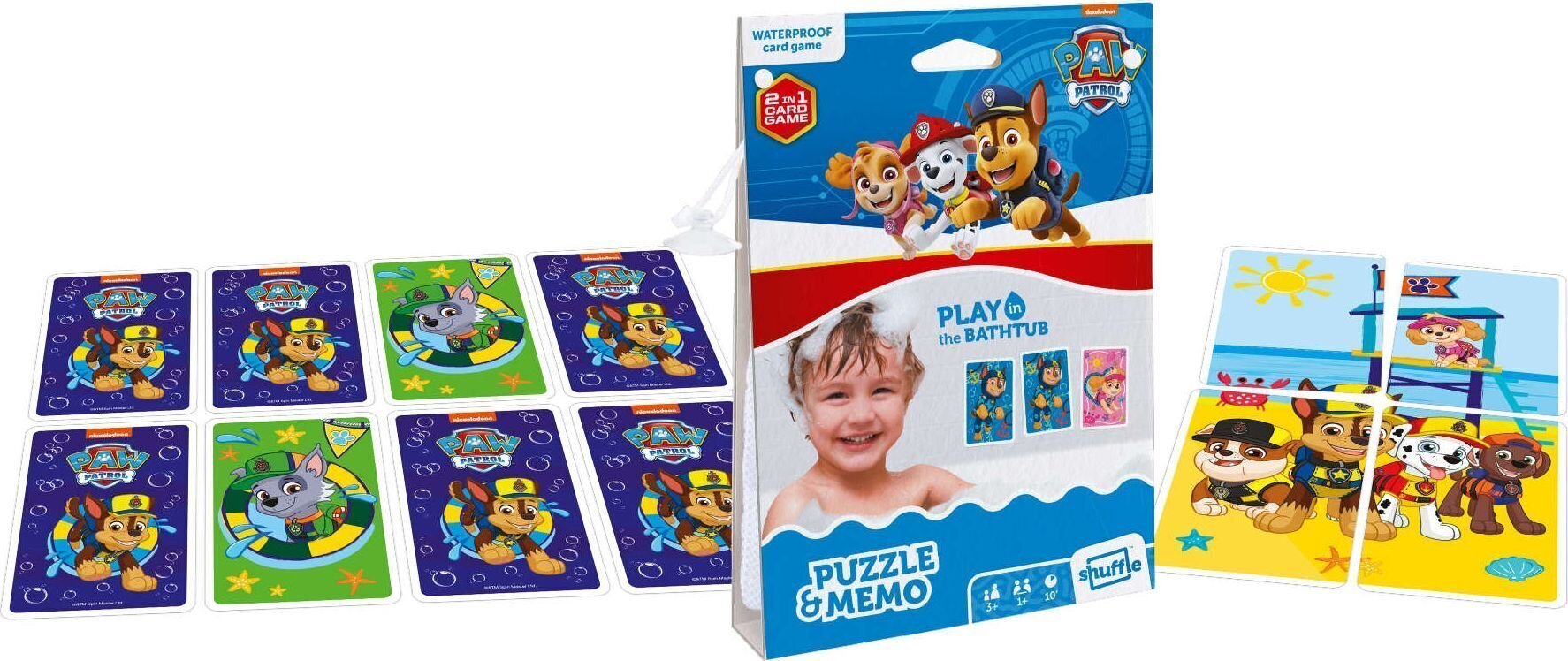 Peli Aqua Paw Patrol Puzzle ja Memo hinta ja tiedot | Lautapelit ja älypelit | hobbyhall.fi