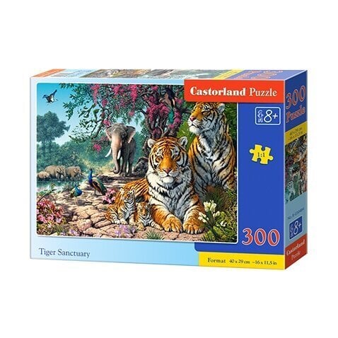 Castorland Tiger Sanctuary -palapeli, 300 palaa hinta ja tiedot | Palapelit | hobbyhall.fi
