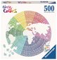 Ravensburgerin palapeli Colors of Mandala -palapeli, 500 palaa hinta ja tiedot | Palapelit | hobbyhall.fi
