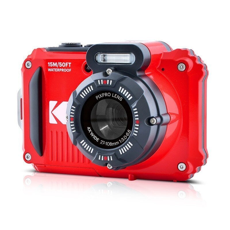 Kodak WPZ2 punainen kamera hinta ja tiedot | Kamerat | hobbyhall.fi