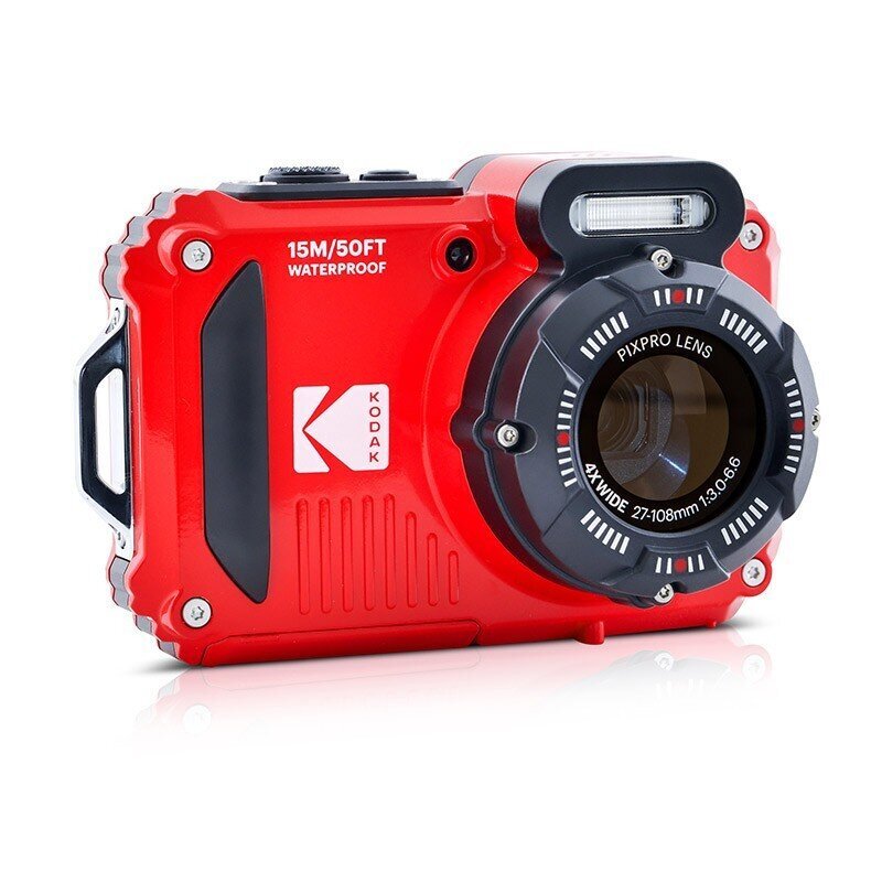 Kodak WPZ2 punainen kamera hinta ja tiedot | Kamerat | hobbyhall.fi