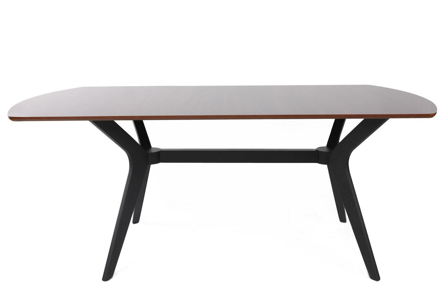 Pöytä Kalune Design Ares-1043, ruskea/musta hinta ja tiedot | Ruokapöydät | hobbyhall.fi