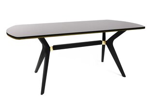 Pöytä Kalune Design Ikon-1003, ruskea/musta hinta ja tiedot | Ruokapöydät | hobbyhall.fi