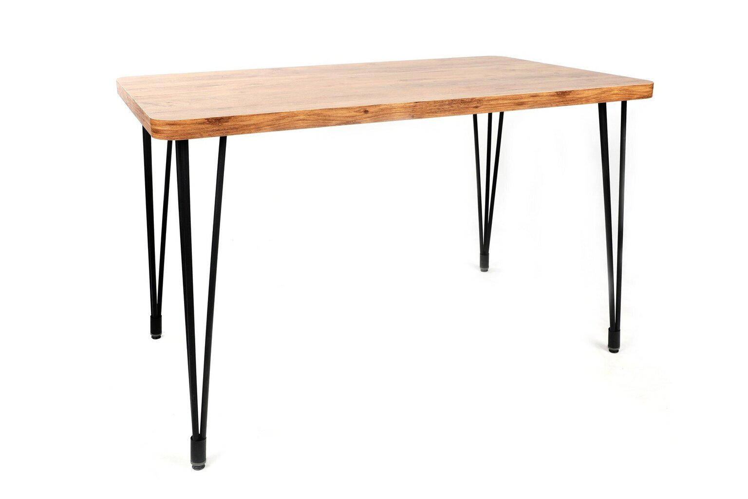 Pöytä Kalune Design Lagos-1422, ruskea/musta hinta ja tiedot | Ruokapöydät | hobbyhall.fi