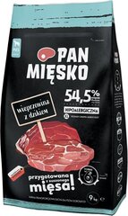 Pan Mięsko kaikenrotuisille koirille, sian- ja hirvenlihaa, 20 kg hinta ja tiedot | Pan Mięsko Lemmikit | hobbyhall.fi