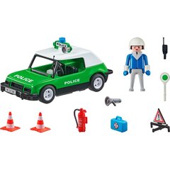 71591 PLAYMOBIL® 50 poliisiauto hinta ja tiedot | LEGOT ja rakennuslelut | hobbyhall.fi