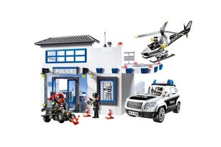 71602 PLAYMOBIL® Action Heroes -poliisiasema hinta ja tiedot | LEGOT ja rakennuslelut | hobbyhall.fi