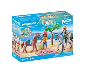 71470 PLAYMOBIL® Horses of Waterfall, ratsastussetti hinta ja tiedot | LEGOT ja rakennuslelut | hobbyhall.fi