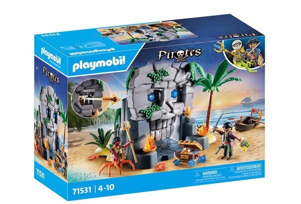 71531 PLAYMOBIL® Pirates, Pirate Island hinta ja tiedot | LEGOT ja rakennuslelut | hobbyhall.fi