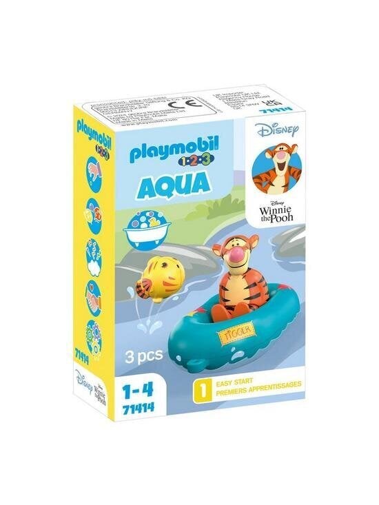 PLAYMOBIL® 1.2.3 Disney: Tigger's Rubber Boat Ride, vesileluja hinta ja tiedot | LEGOT ja rakennuslelut | hobbyhall.fi