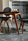 Tuolisetti Kalune Design Touch, 2 kpl, harmaa/ruskea hinta ja tiedot | Ruokapöydän tuolit | hobbyhall.fi