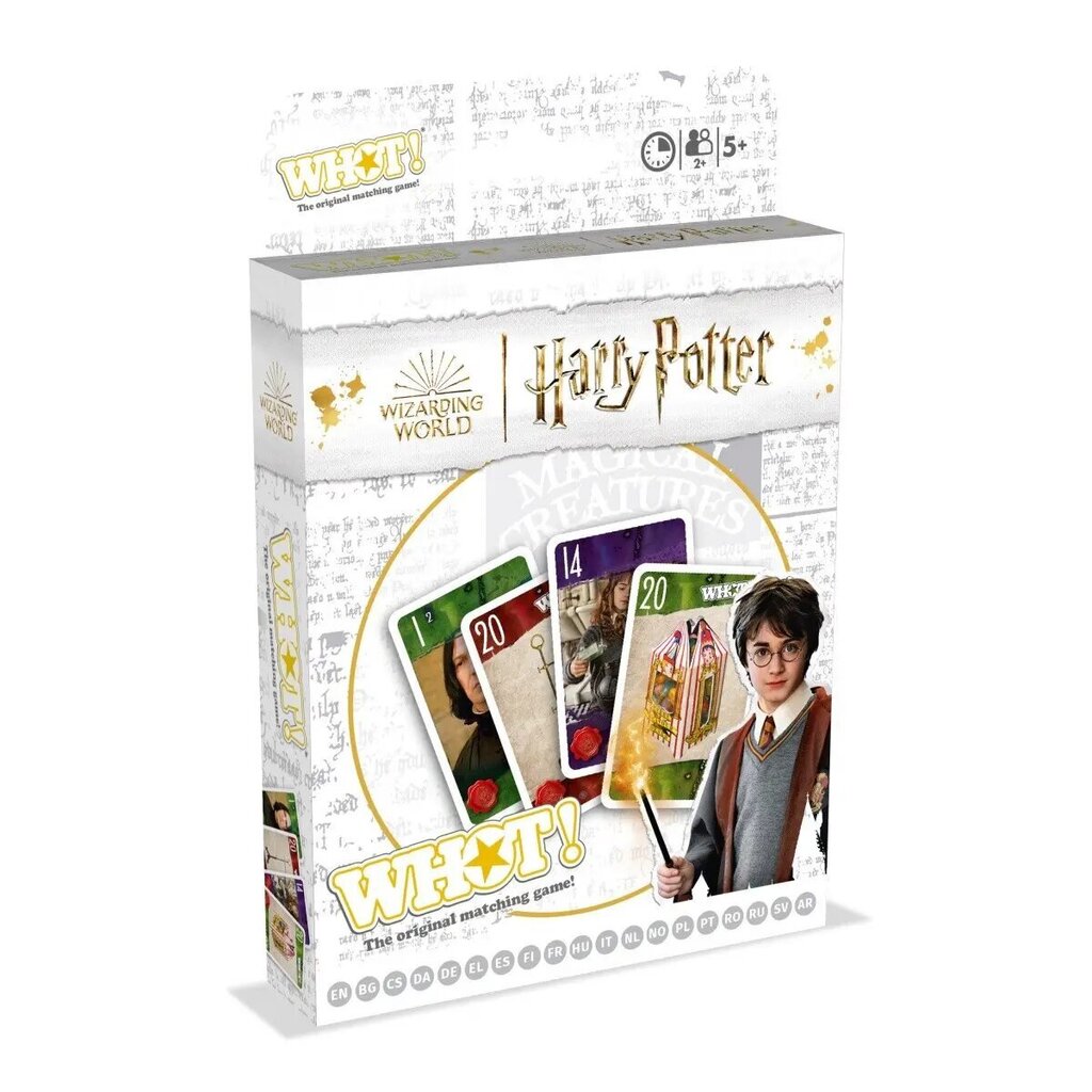 Peli WHOT! Harry Potter hinta ja tiedot | Lautapelit ja älypelit | hobbyhall.fi