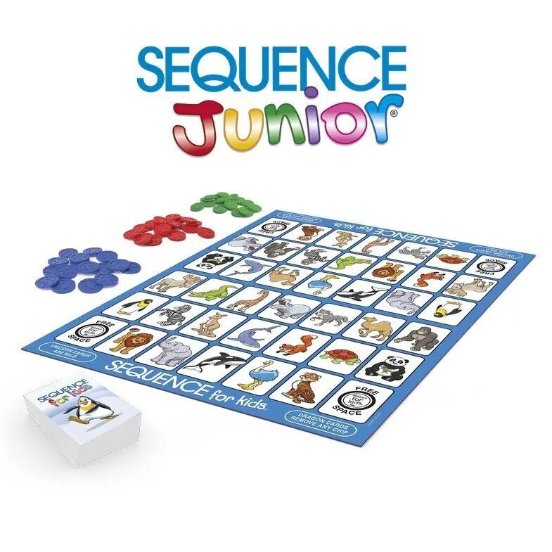 Sequence Junior -peli hinta ja tiedot | Lautapelit ja älypelit | hobbyhall.fi