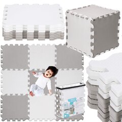 Lasten vaahtomuovimatto, Puzzle Springos FM0033 95,5 x 95,5 cm hinta ja tiedot | Leikkimatot | hobbyhall.fi