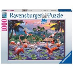 Ravensburger palapeli 1000 kpl Flamingoja hinta ja tiedot | Ravensburger Polska Lapset | hobbyhall.fi