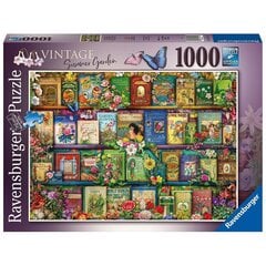 Ravensburger palapeli 1000 kpl Vintage puutarhakäsikirjat hinta ja tiedot | Palapelit | hobbyhall.fi