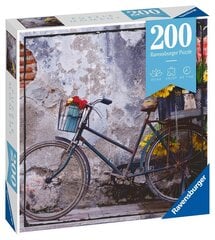 Ravensburger Puzzle Polkupyörä 200p 13305 hinta ja tiedot | Palapelit | hobbyhall.fi