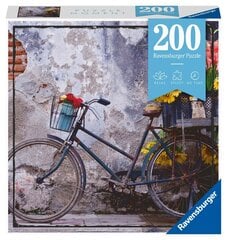 Ravensburger Puzzle Polkupyörä 200p 13305 hinta ja tiedot | Palapelit | hobbyhall.fi