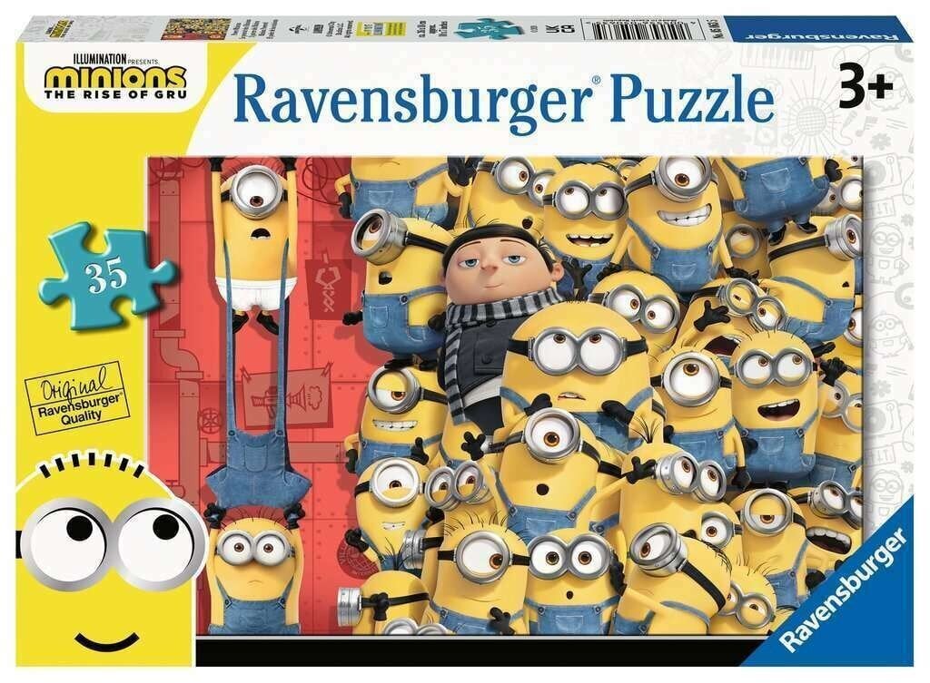 Ravensburger Puzzle Min: Minions 2 Movie 35p 5063 hinta ja tiedot | Palapelit | hobbyhall.fi