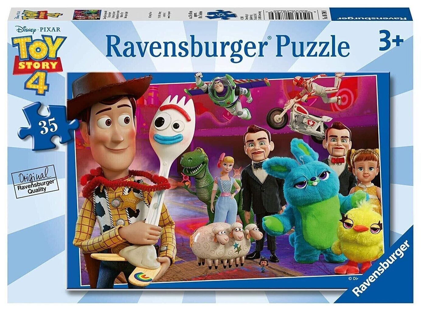 Ravensburger Puzzle DTS: Disney Toy Story 4 35P 8796 hinta ja tiedot | Palapelit | hobbyhall.fi