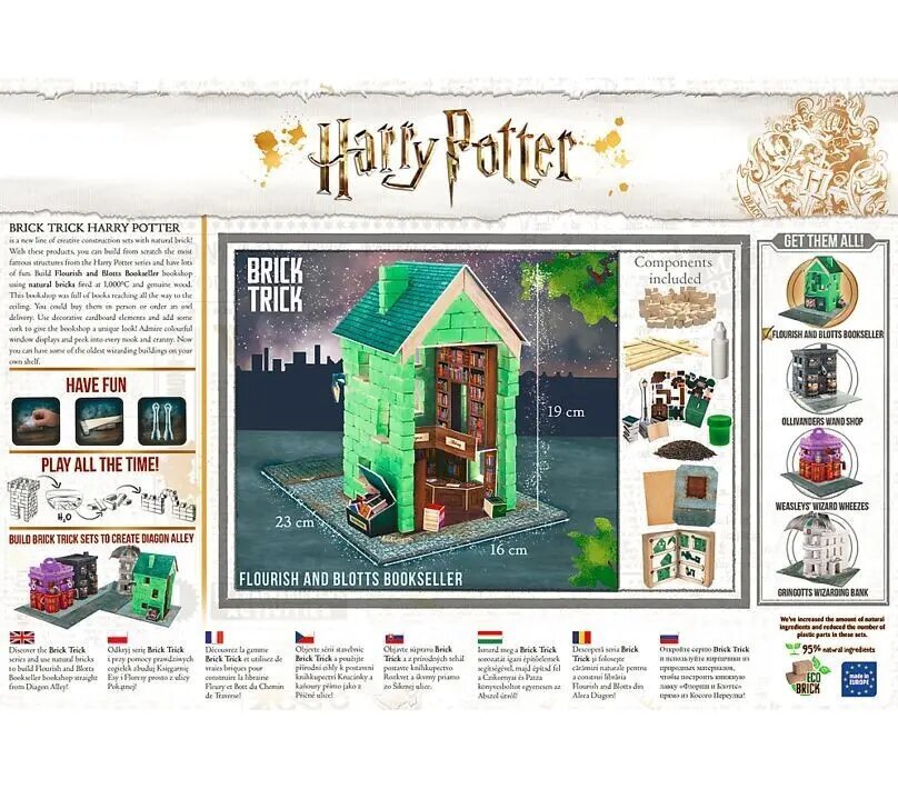 Klocki Brick Trick kukoistaa ja blotts kirjakauppias Harry Potter hinta ja tiedot | LEGOT ja rakennuslelut | hobbyhall.fi