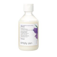 Kosteuttava shampoo värjätyille ja kuiville hiuksille 1L SIMPLY ZEN AGE BENEFIT hinta ja tiedot | Simply zen Hiustenhoitotuotteet | hobbyhall.fi