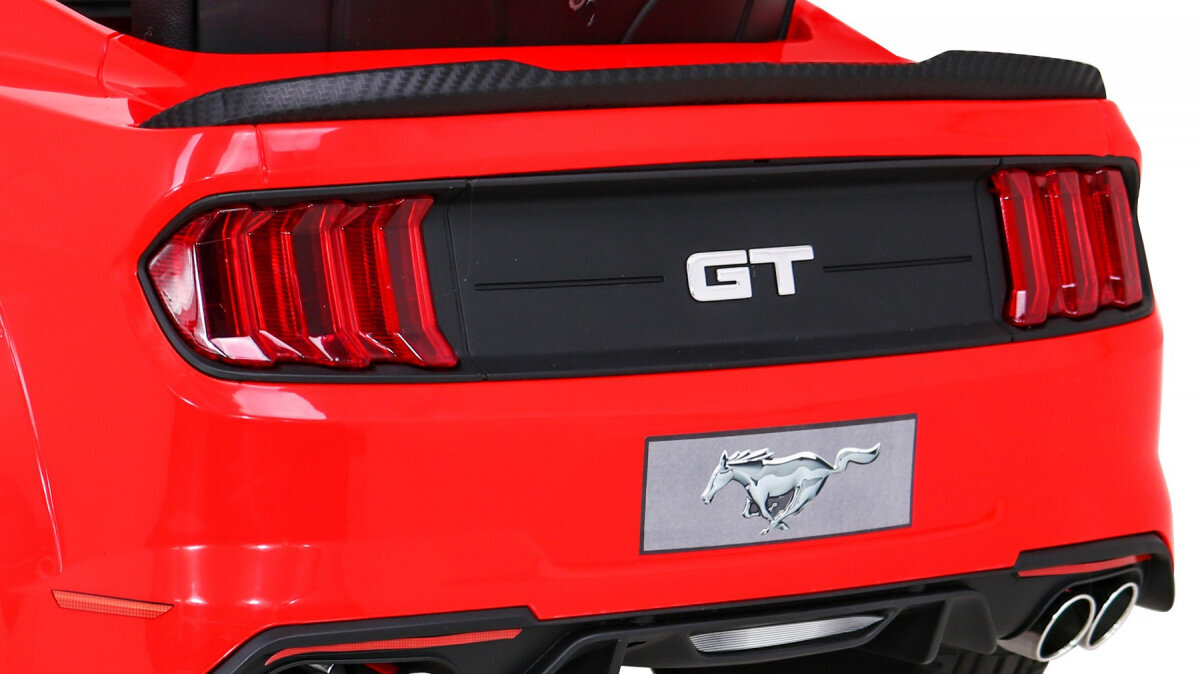 Ford Mustang GT yksipaikkainen sähköauto, punainen hinta ja tiedot | Lasten sähköautot | hobbyhall.fi