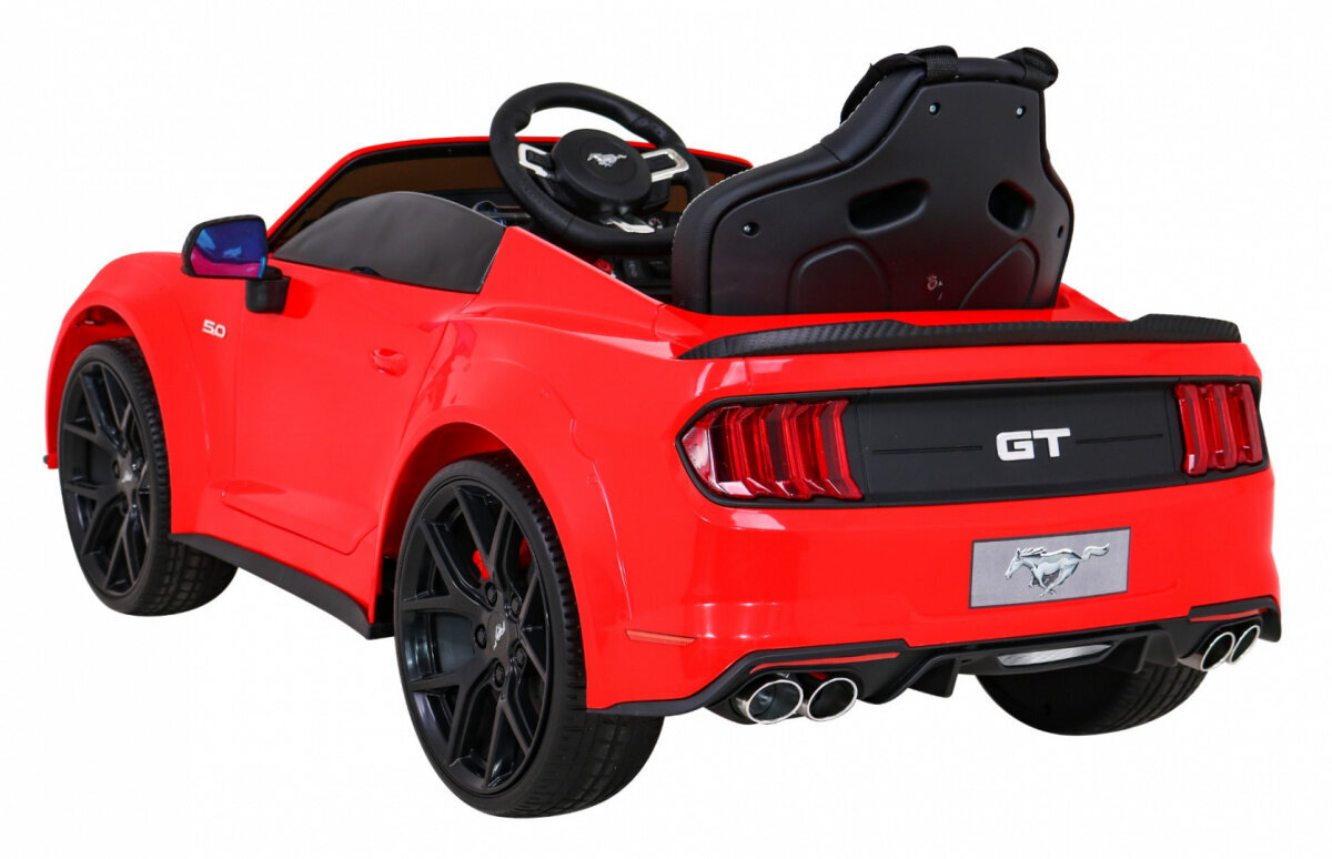 Ford Mustang GT yksipaikkainen sähköauto, punainen hinta ja tiedot | Lasten sähköautot | hobbyhall.fi