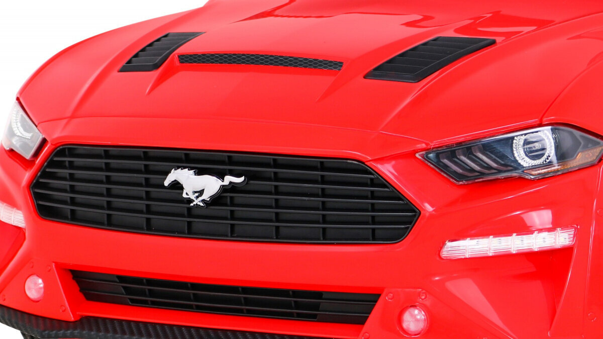 Ford Mustang GT yksipaikkainen sähköauto, punainen hinta ja tiedot | Lasten sähköautot | hobbyhall.fi