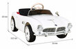 BMW 507 Retro yksipaikkainen sähköauto, valkoinen hinta ja tiedot | Lasten sähköautot | hobbyhall.fi