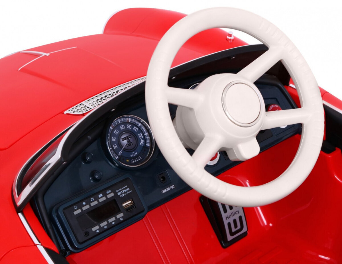 Sähköauto BMW 507 Retro, punainen hinta ja tiedot | Lasten sähköautot | hobbyhall.fi