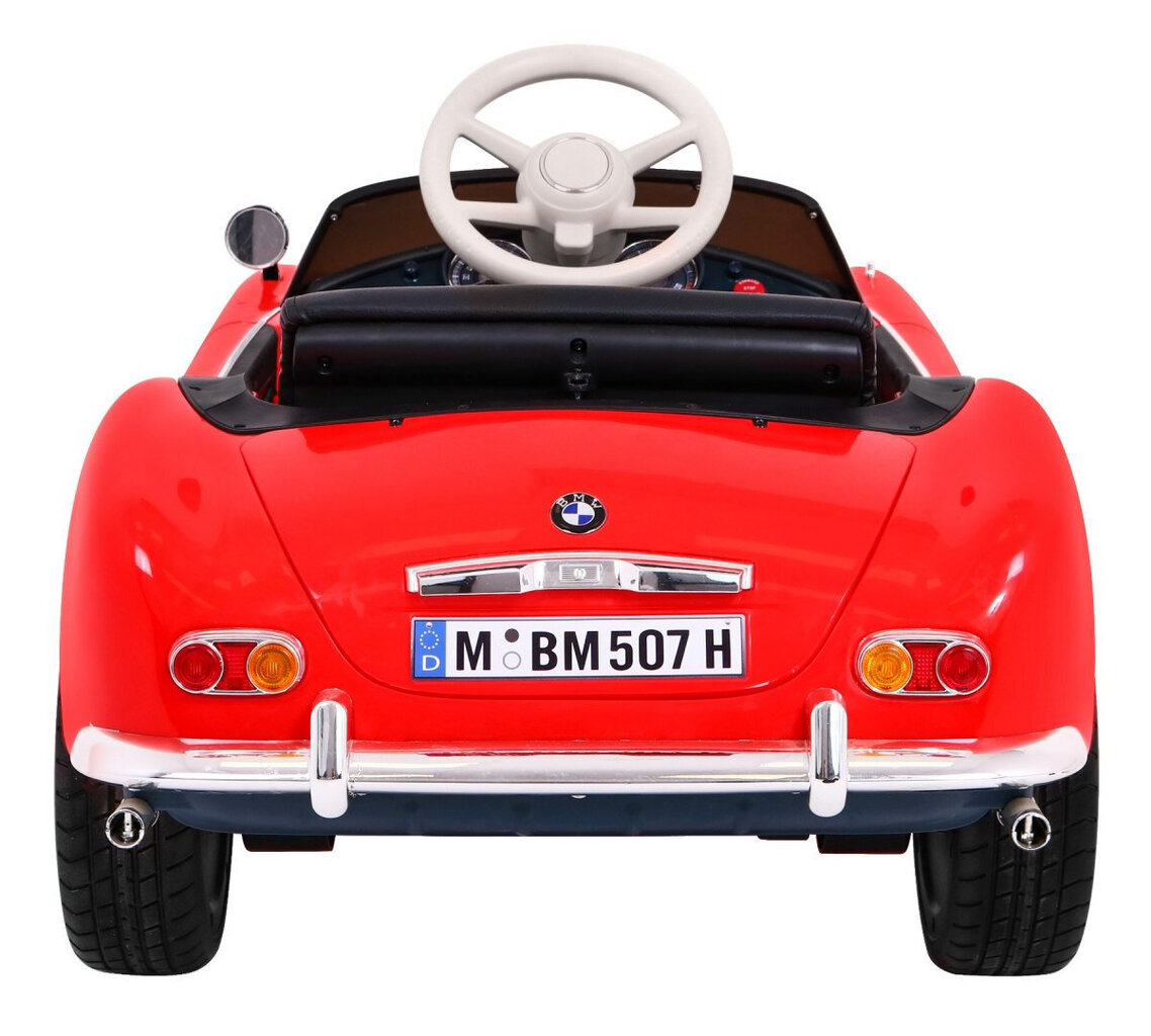 Sähköauto BMW 507 Retro, punainen hinta ja tiedot | Lasten sähköautot | hobbyhall.fi