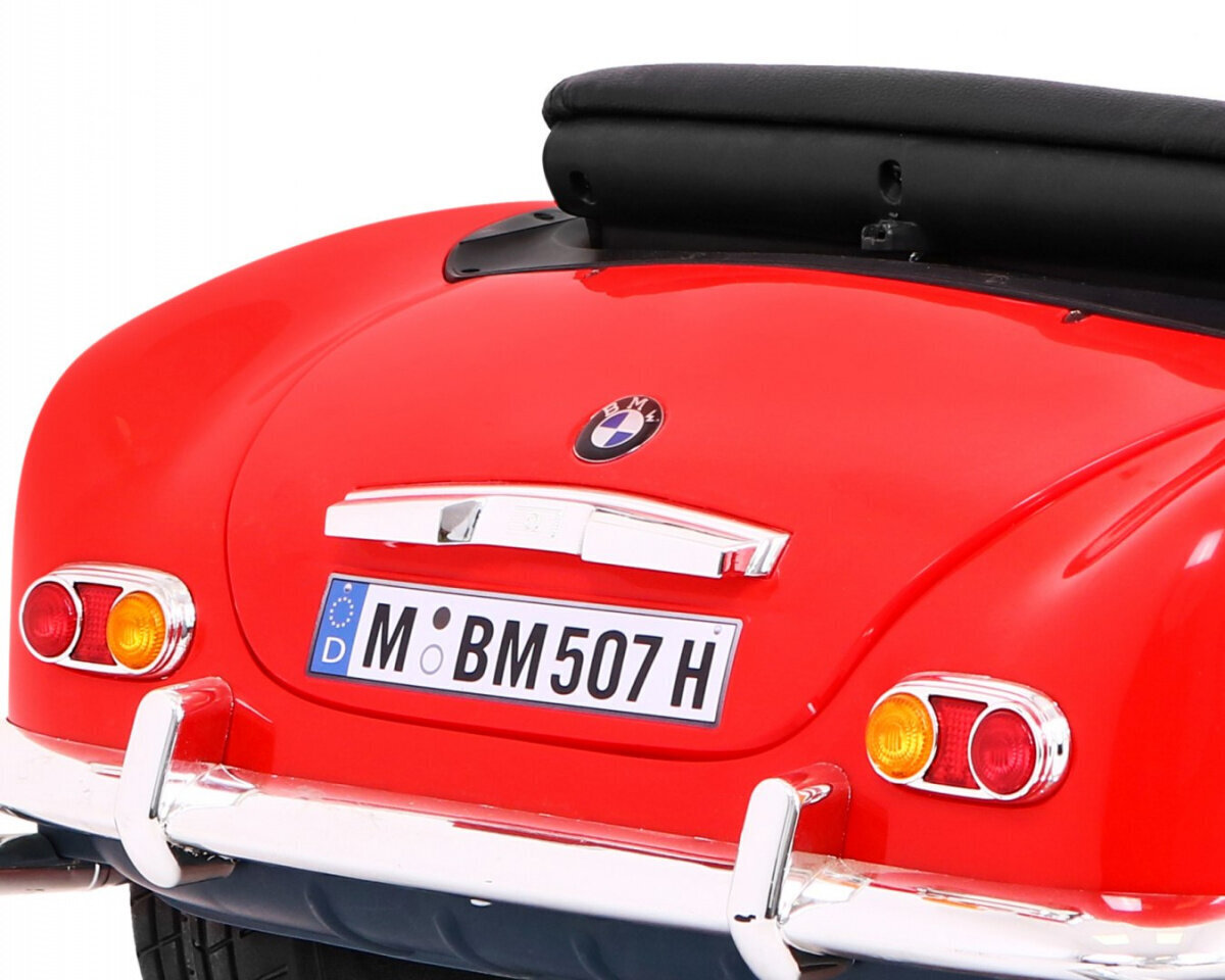 Sähköauto BMW 507 Retro, punainen hinta ja tiedot | Lasten sähköautot | hobbyhall.fi