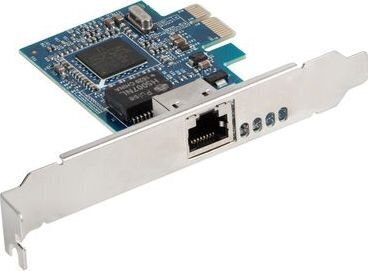 Lanberg PCI-E 1X RJ45 1GB PCE-1GB-001 hinta ja tiedot | Emolevyt | hobbyhall.fi