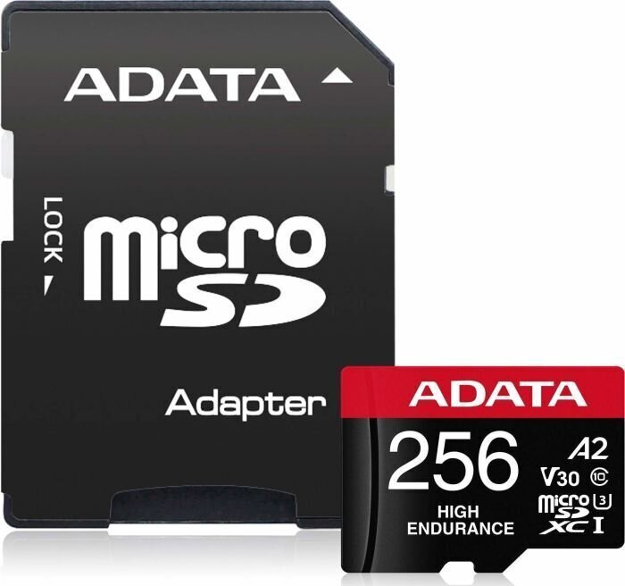 High Endurance 256GB microSDXC UHS-I U3 hinta ja tiedot | Kameran muistikortit | hobbyhall.fi