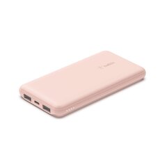 Belkin PowerBank 10 000 mAh USB A & C 15 W hinta ja tiedot | Varavirtalähteet | hobbyhall.fi