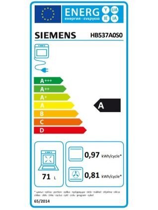 Siemens AG HB537A0S0 hinta ja tiedot | Erillisuunit | hobbyhall.fi
