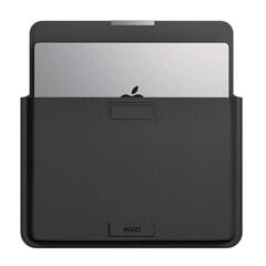 INVZI Leather Case | Cover with Stand Function for MacBook Pro|Air 13"|14" (Black) hinta ja tiedot | Tietokonelaukut | hobbyhall.fi