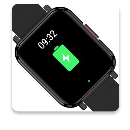 MyPhone Watch LS Black hinta ja tiedot | Älykellot | hobbyhall.fi