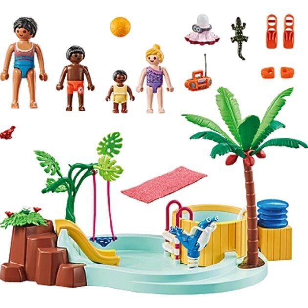 71529 PLAYMOBIL® myLife, uima-allassetti hinta ja tiedot | LEGOT ja rakennuslelut | hobbyhall.fi