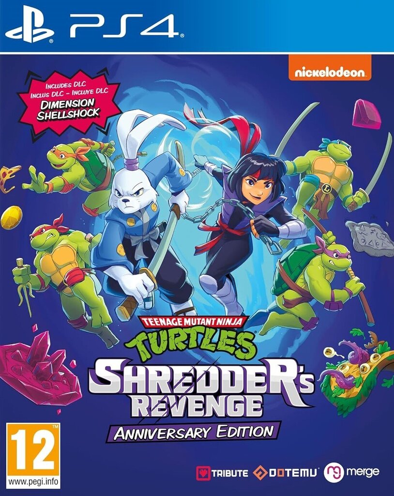 Teenage Mutant Ninja Turtles: Shredders Revenge - Anniversary Edition hinta ja tiedot | Tietokone- ja konsolipelit | hobbyhall.fi