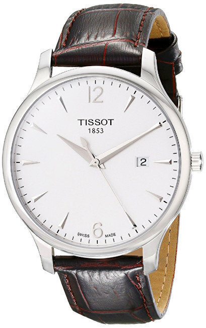 Tissot moteriškas laikrodis T-Classic T-Tradition T063.610.16.037.00, ruda/sidabrinė spalva hinta ja tiedot | Naisten kellot | hobbyhall.fi