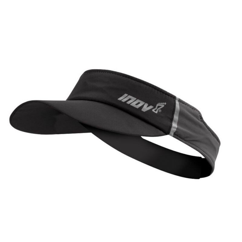 Otsapanta lipalla Inov-8 Race Elite Visor 000837-BK-01 hinta ja tiedot | Miesten hatut, huivit ja käsineet | hobbyhall.fi